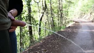 She helps me to piss