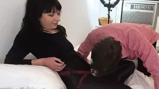 turning my boyfriend into a gay bitch