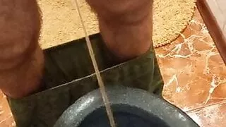 I decided to pee in the morning)