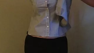 M Missionary is Stripped, Whipped and Cums in Public