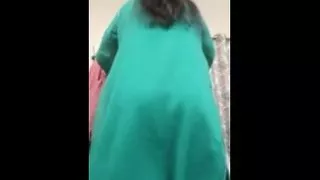 Sexy Paki Girl Showing Her Big Ass and Pussy