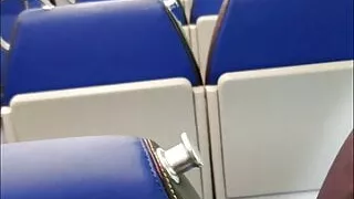 Slutboyben CAM4 User request video: cock massage in train