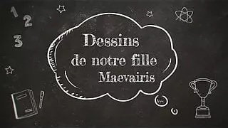 drawings of our daughter Maeva