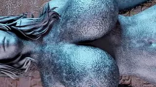 3D Tranny Demon Alexa fucking horny Jessie, Cartoon Sex