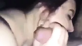 Arab Granny Gives a Blowjob