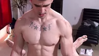 Straight guy rides soldiers cock