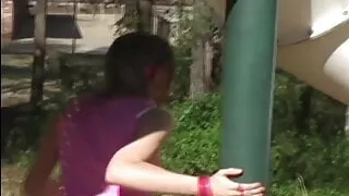 I might accidentally flash a little pink at the park