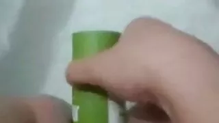 Bizarre insertion: masturbating with air freshener can