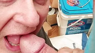 Blowjob, Casal, Gay, Piscina