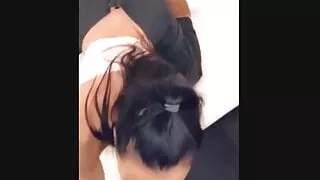 petite cheating pretty slut filled with  cum from quick nut