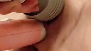magicwand & dildo insert masturbation 1