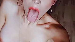 My little working mouth is waiting for your dicks