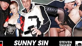 THREESOME with SKINNY REDHEAD GIRL! StevenShame.Dating