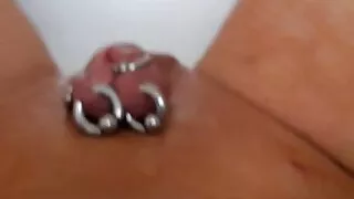 golden shower through my piercings