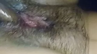 Big black cock in creamy latina pregnant pussy