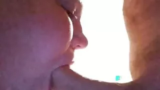 Bbw sexy deep blowjob