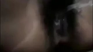 Indian hairy pussy peeing