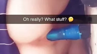 My slut loves riding her dildo