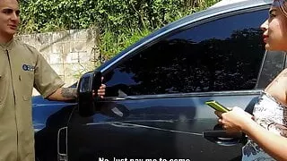 trail ride ends with hardcore sex.