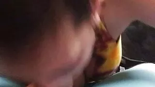 Wet blowjob