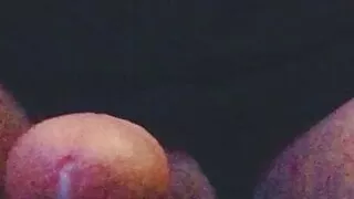 Low quality cum shot