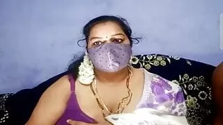 Horny Indian bbw wife gives blowjob