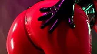 Latex MILF teasing – hot free porn video with Arya Grander