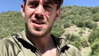 Outdoors in car masturbation