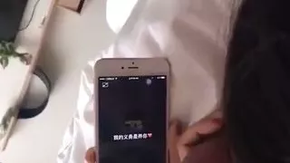 chinese cheating while boyfriend  on phone