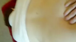 Fiance cums in me, and gets me pregnant! POV doggystyle creampie