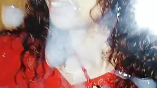 Shalini aunty loves big cock cum tribute lots of cum on her