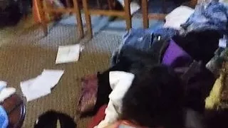 Fucking the neighbor's wife in the basement