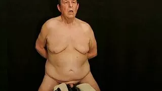 Bound and Milked, with Sven