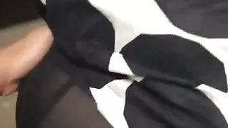 Easy Japanese lady just fucked in airport bathroom