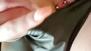 Watch as your little bad bunny gets herself off