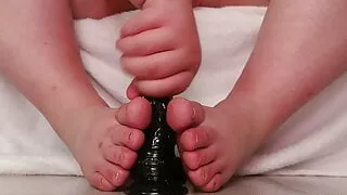 The feet of the bbw should be on your dick 2