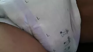 Peeing in diaper 2