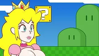 Peach Gets Boob-ombd
