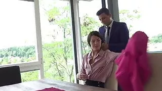 Colleagues comforted each other