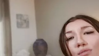 Stepdad tries to Solve his Stepdaughter’s Wet Pussy Problem