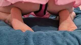 Femboy pink and plugged