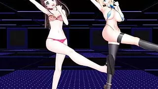 Come to Deep Blue Town Kizuna AI Mirai Akari 4K 60fps