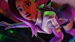 Sombra Pounded Deep From Behind