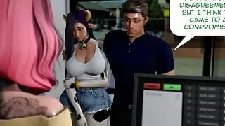 Hanime Group MFF Translated 3