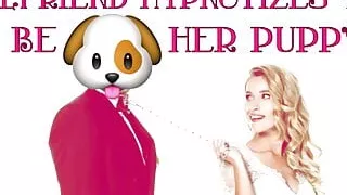 Your Girlfriend Hypnotizes You To Be Her Puppy (ASMR RP)