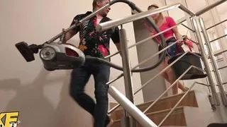 Fake Hostel Hot New Cleaner Lily Joy Fucked by her Boss