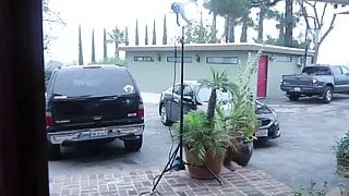 Bubble butt Lola Foxx plays with her tight pussy