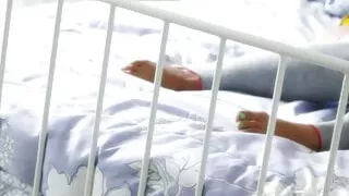 Marica dresses up and fingers her pussy