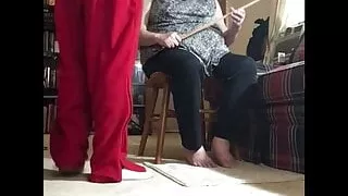 Spanked twice in the same day