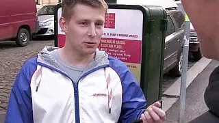 Straight taxi-driver getys involved into gay game